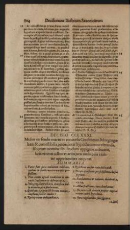 Decisio CCLXXXI.