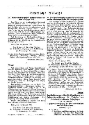 Kameradschaftsführer (-führerinnen) für das Landjahr 1935 : [Amtliche Erlasse] ; [Amtlicher Teil]