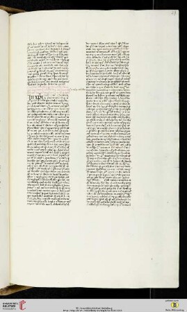 [Baldus de Ubaldis/] Philippus de Casolis de Regio