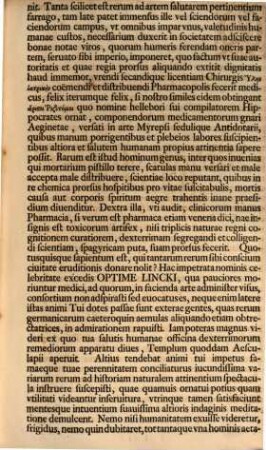Piis Manibus viri nob. Jo. Henr. Linckii