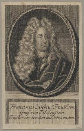Bildnis des Franciscus Eusebius Trauthson