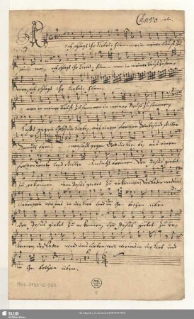 Canto Solo.