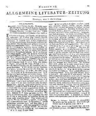 Jahn, J. C.: Rhetorisch-poetisch-practische Anthologie. Bd. 1. Hildburghausen: Hanisch 1792