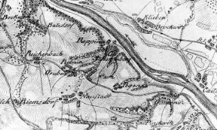 Klipphausen-Scharfenberg. Situationskarten von den Kriegsschauplätzen des 7jährigen Krieges, Bl. 2 Meißen-Freiberg, 1805 (Sign.: VIII 57)