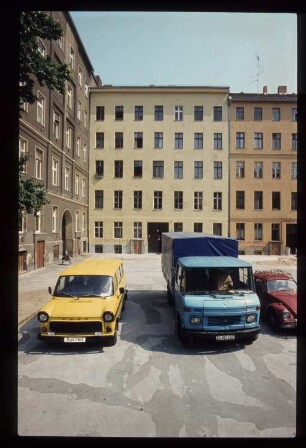 Diapositive: Naunynstr. 41, Sommer 1984