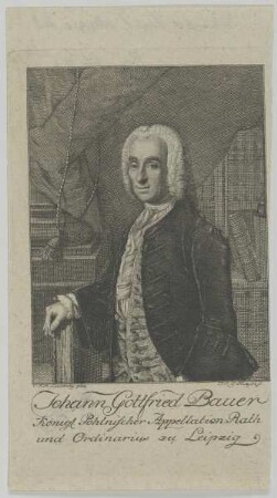 Bildnis des Johann Gottfried Bauer