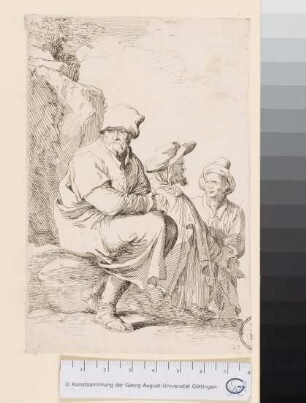Alter Mann mit Mütze
