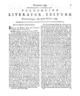 [Knigge, A. v.]: Geschichte Peter Clausens. T. 3. Von dem Verfasser des Romans meines Lebens [i.e. A. v. Knigge]. Frankfurt am Main: Andreä [1785]