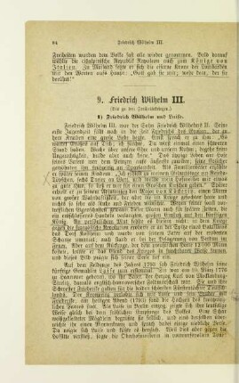 9. Friedrich Wilhelm III