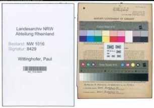 Entnazifizierung Paul Wittinghofer , geb. 10.01.1906 (Handwerker)