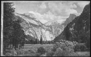 Yosemite. The Domes of Yosemite, California.