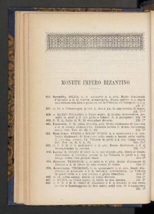 Monete Impero Bizantino