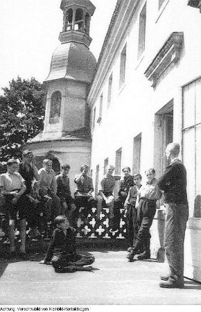 Schönteichen-Brauna, Jugendwerkhof Brauna (bei Kamenz), Leiter Rudi Heinrich, 1947-1948