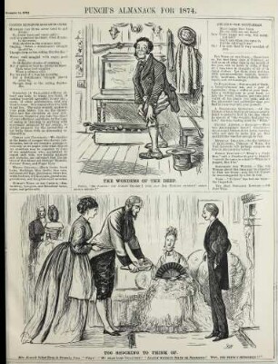Punch's Almanack for 1874