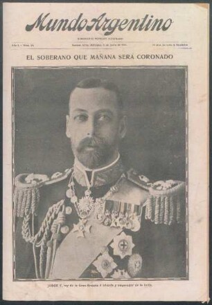 El soberano que mañana será coronado [Fotografía]