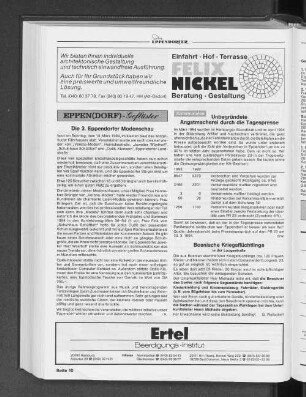 Bosnische Kriegsflüchtlinge