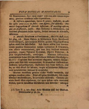 Commentatio de vita Nicolai Murschalci Thurii