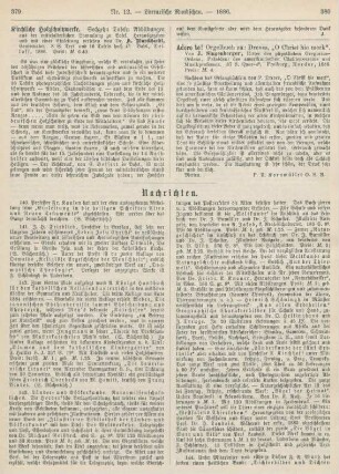 379-382 Nachrichten