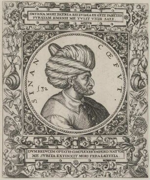 Bildnis des Sinan Coefvt