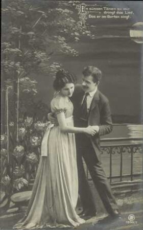 In süssen Tönen zu mir dringt das Lied [...]