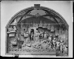 Zeutern Katholische Pfarrkirche Sankt Martin Südseite Ölberg (um 1520)