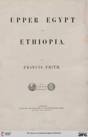 Upper Egypt and Ethiopia