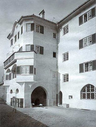 Fischer, Theodor; Hall / Tirol (Österreich); Postgebäude - Außenansicht