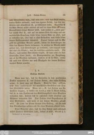 §. 8. Daseyn Gottes.