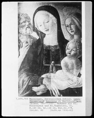 Madonna mit dem heiligen Hieronymus und der heiligen Maria Magdalena