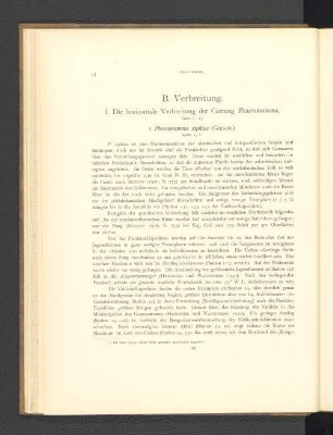 B. Verbreitung.