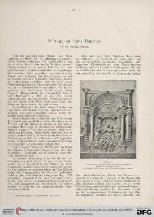 3: Beiträge zu Hans Daucher