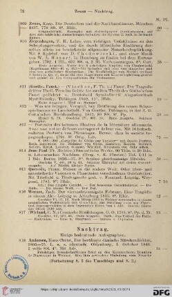 Nachtrag (Nr. 818 - 826)