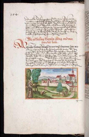 Klosterhaft für Johann von Schwaben