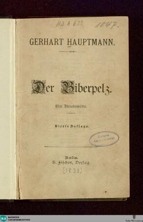 Der Biberpelz