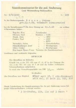 Braun, Johann