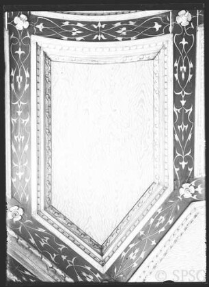 Königsberg, freigelegtes Deckenfeld mit der ersten Bemahlung, R.: 473.