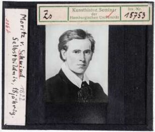 Moritz von Schwind: Selbstbildnis, 18jährig