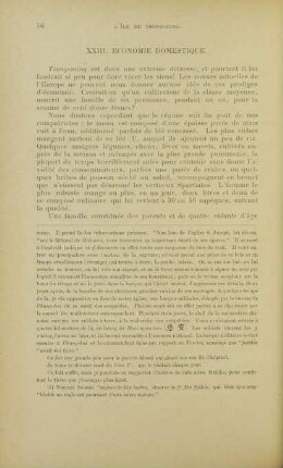 XXIII. Economie domestique