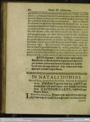 In Natali Domini