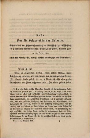 Thomas Babington Macaulay's ausgewählte Schriften geschichtlichen und literarischen Inhalts. 4, Reden