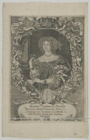Bildnis der Eleonora Magdalena Theresia von Pfalz-Neuburg
