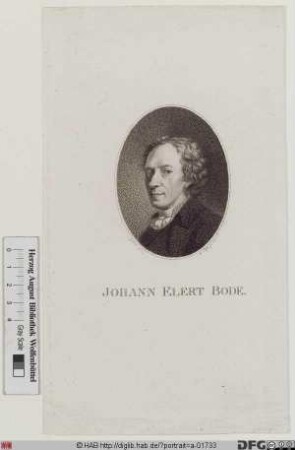 Bildnis Johann Elert Bode