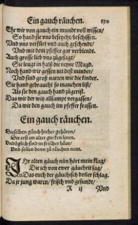 Ein gauch räuchen.