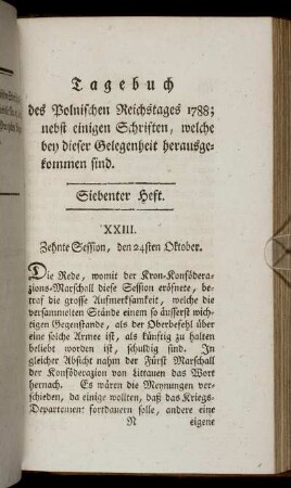 Siebenter Heft