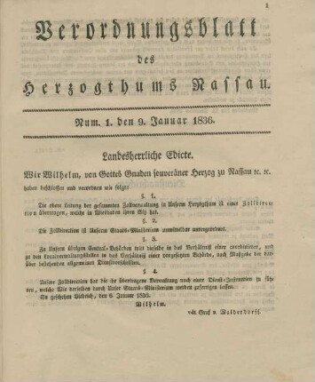 9. Januar-17. Dezember = Num. 1-16