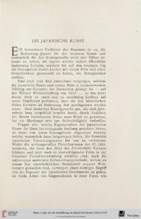 Die japanische Kunst