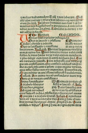 De Veritate Caput .CXXXI. - De vita eterna Caput .CXXXIII.