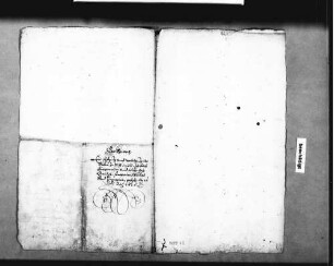 Kostenschätzung für den Abbruch der Stiftshäuser in Backnang für den Neubau des Schlosses, gefertigt von Elias Guntzenhäuser u. a.