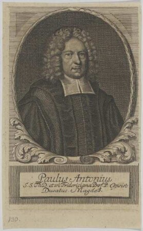 Bildnis des Paulus Antonius