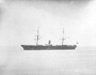 Lloyddampfer "Rhein", 1870 : Technikgeschichte | Navigare necesse est... - Altes und modernes Schiffahrtswesen | Dampfschiff